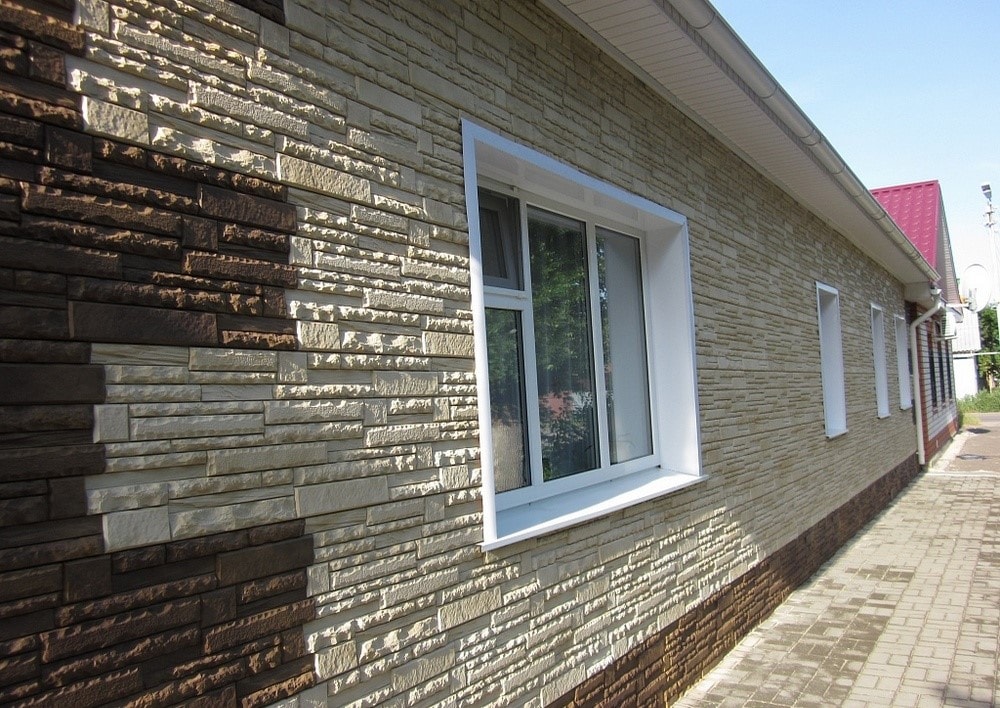 Фасадные панели для наружной отделки дома Альта-Профиль